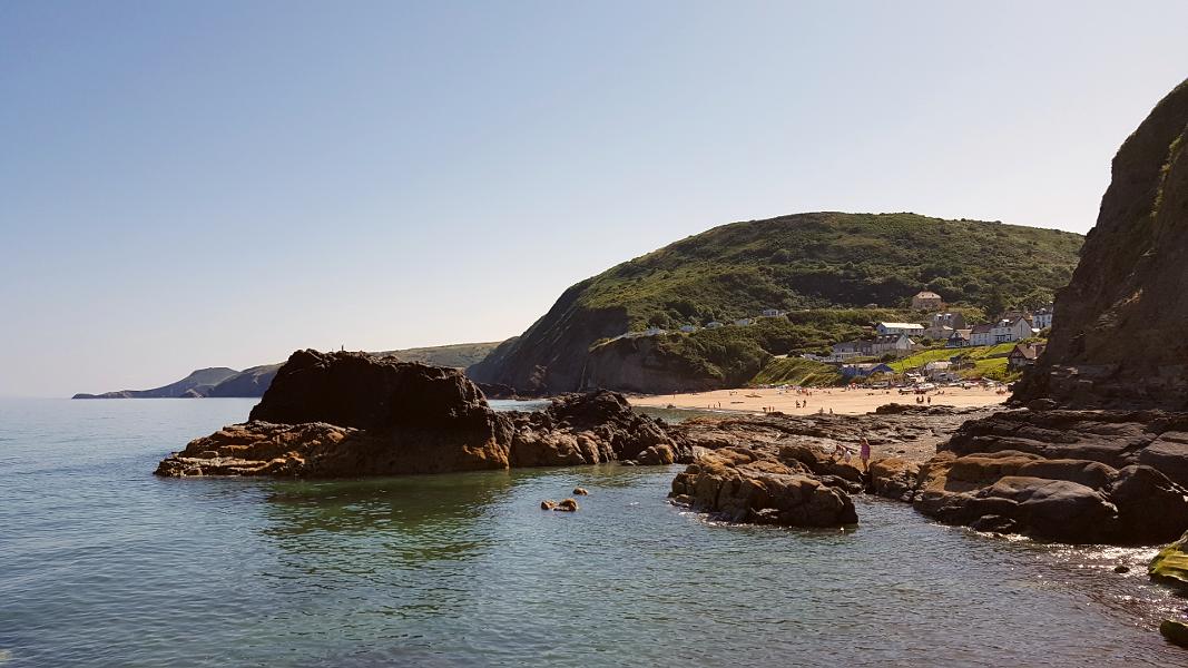 Tresaith Beach - Bryn Berwyn