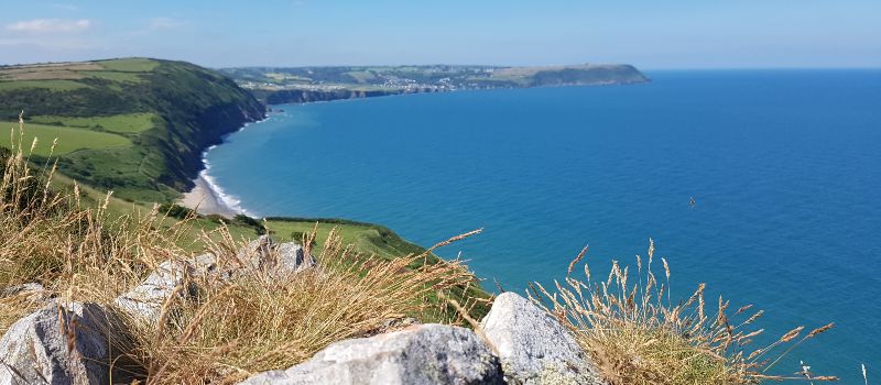 Penbryn Beach Coast Path Llangrannog - Bryn Berwyn