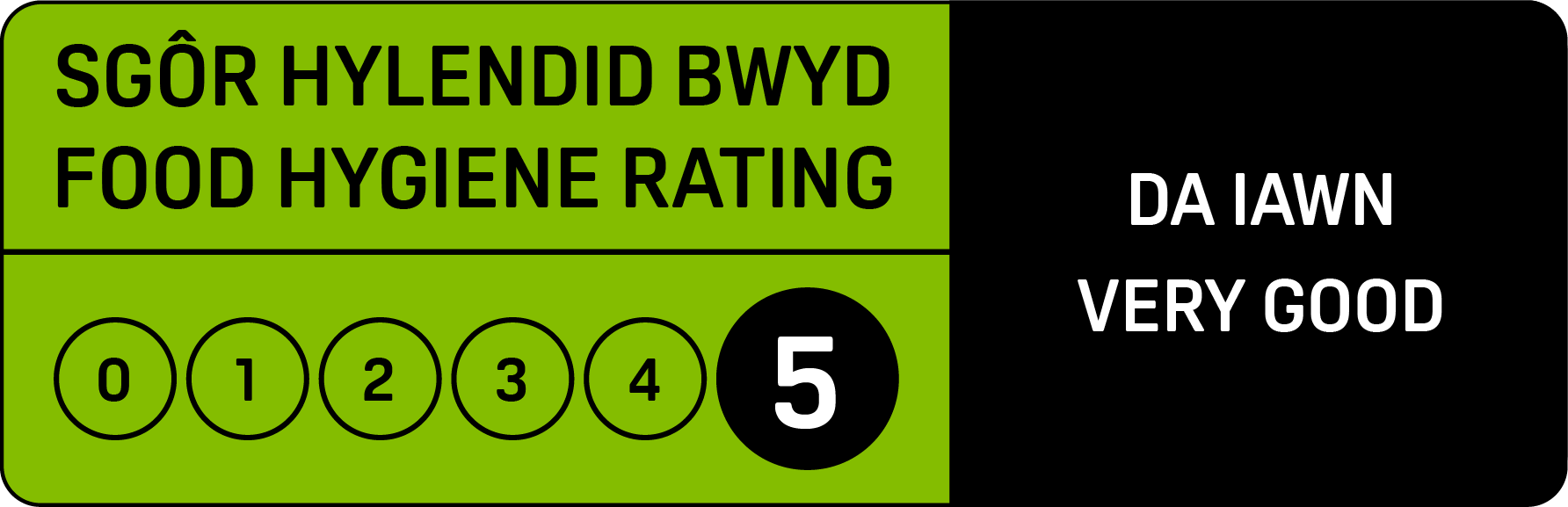 5 star food hygine rating